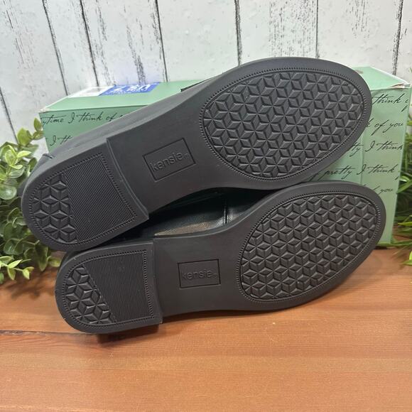 Kensie Women's Gitty Black Penny Loafers Size 6.5 - Picture 7 of 7
